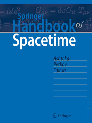 cover image of Springer Handbook of Spacetime